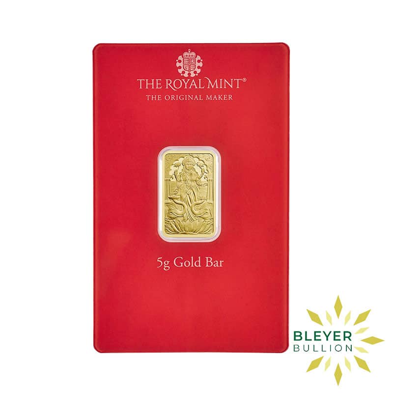 5g Gold Lakshmi Minted Bar