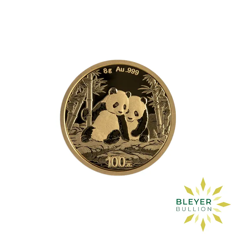 8g Gold Chinese Panda Coin 2022