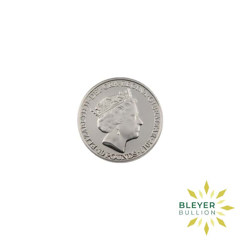 1/10oz Platinum Wedding Anniversary Coin, 2017 (Margin Scheme)