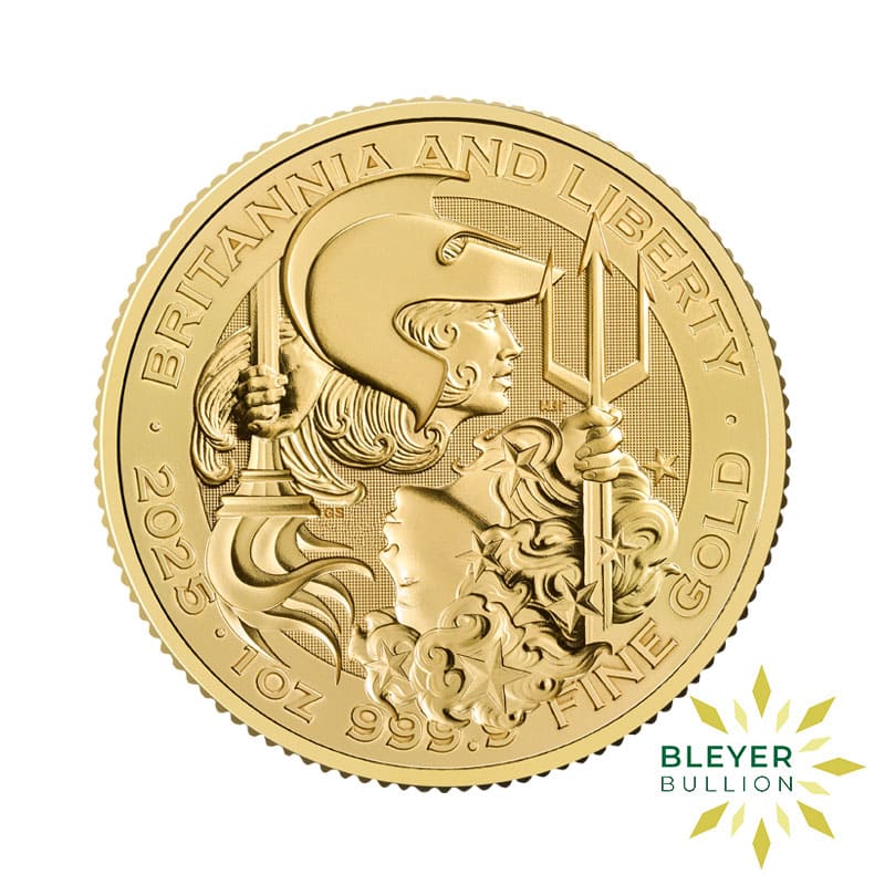 1oz Gold Britannia & Liberty Coin, 2025