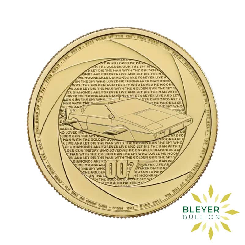1oz Gold Bond Of The 70s Coin, 2024