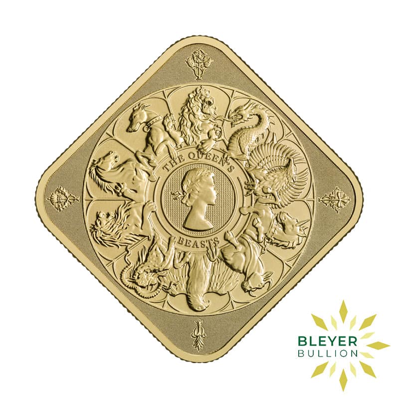 1oz Gold Queen's Beasts Completer Bar