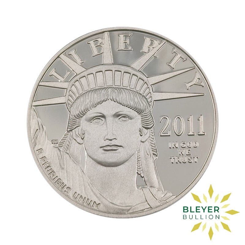 1oz Proof Platinum American Eagle Coin, 2011 (Margin Scheme)