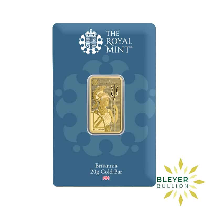 20g Gold The Royal Mint Britannia Bar