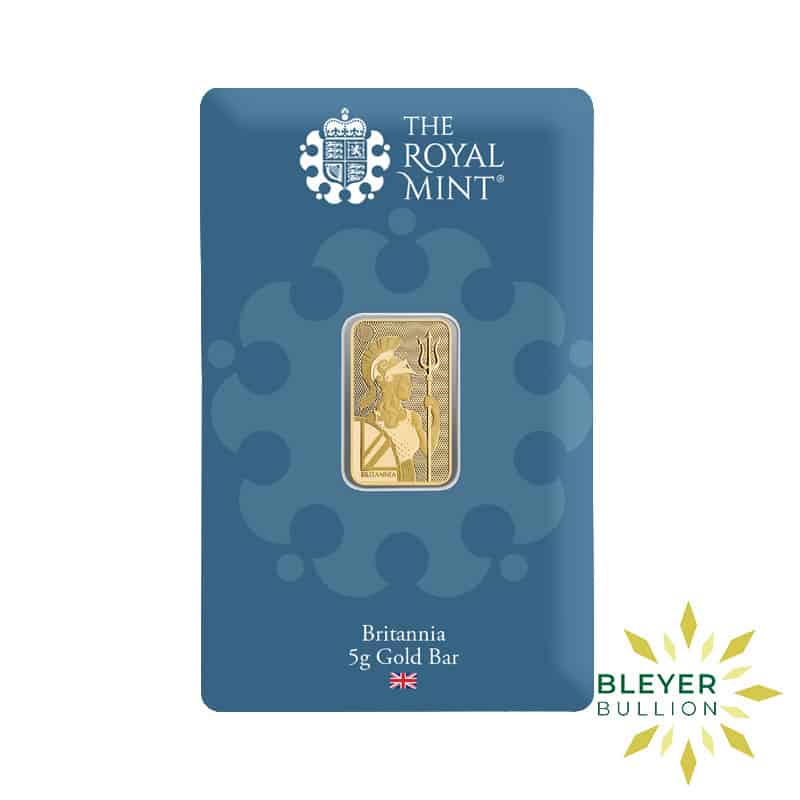 5g Gold The Royal Mint Britannia Bar
