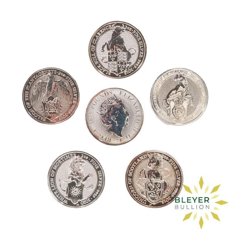 2oz UK Silver Proof Three Graces Coin 2020 (Margin Scheme)