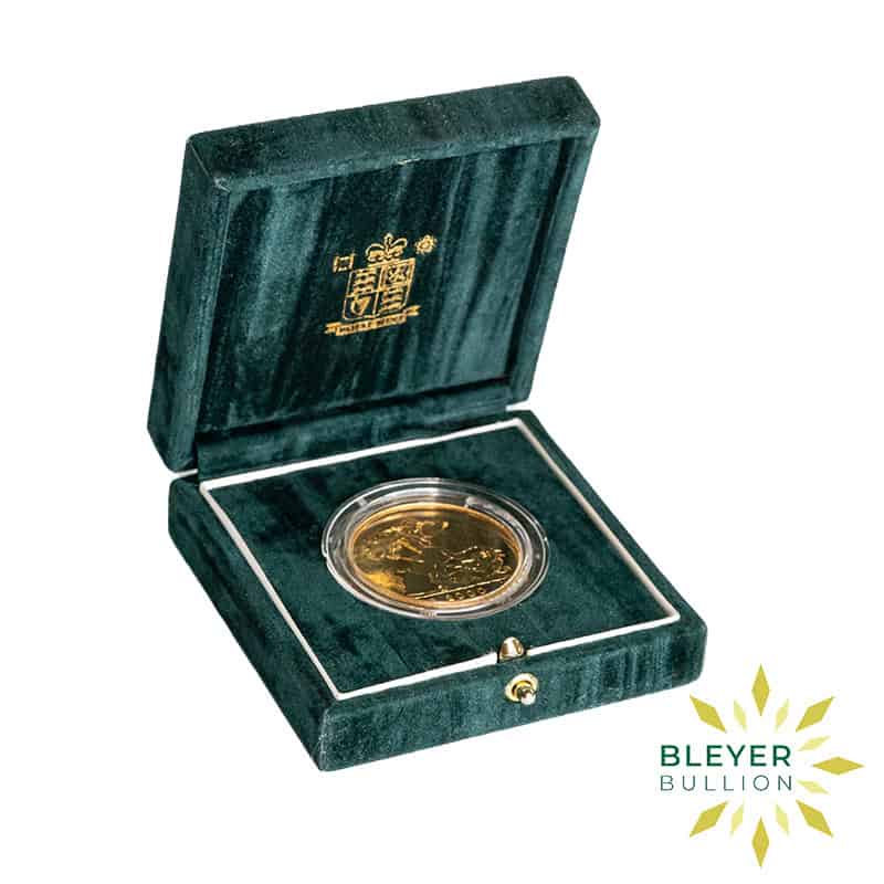 UK Proof £5 Gold Crown, 1980 (Pre-Owned Quintuple Sovereign)
