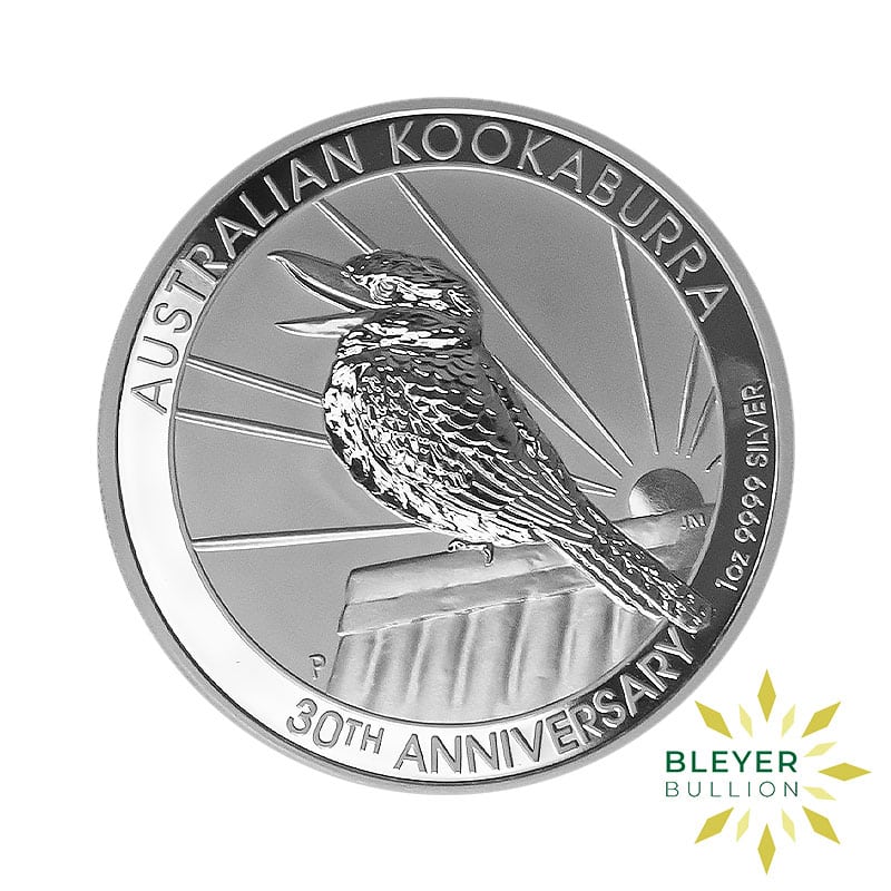 1oz Silver Australian Kookaburra Coin, 2022