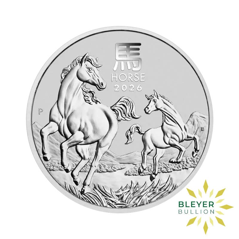 1oz Silver Australian Lunar Horse Coin, 2026