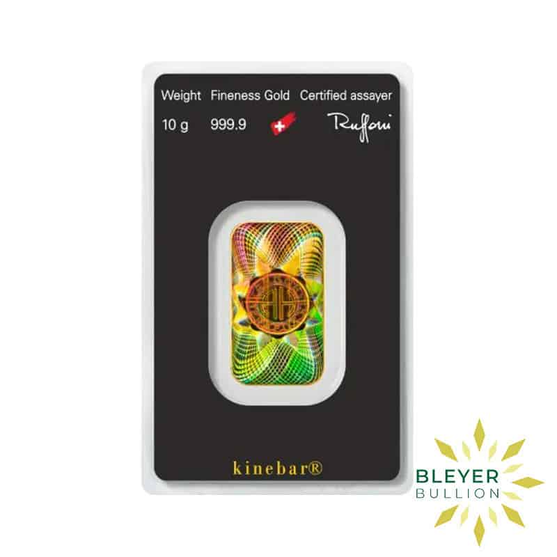 10g Gold Heraeus Minted Kinebar
