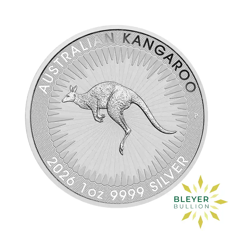 1oz Silver Australian Kangaroo, 2017 (Margin Scheme)