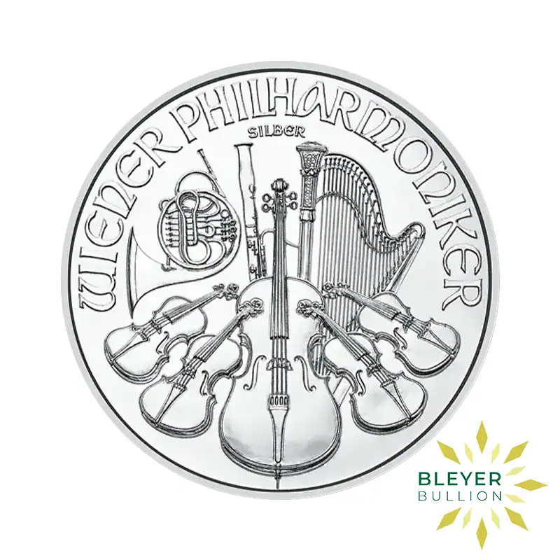 1oz Silver Austrian Philharmonic Coins (Poor Quality)