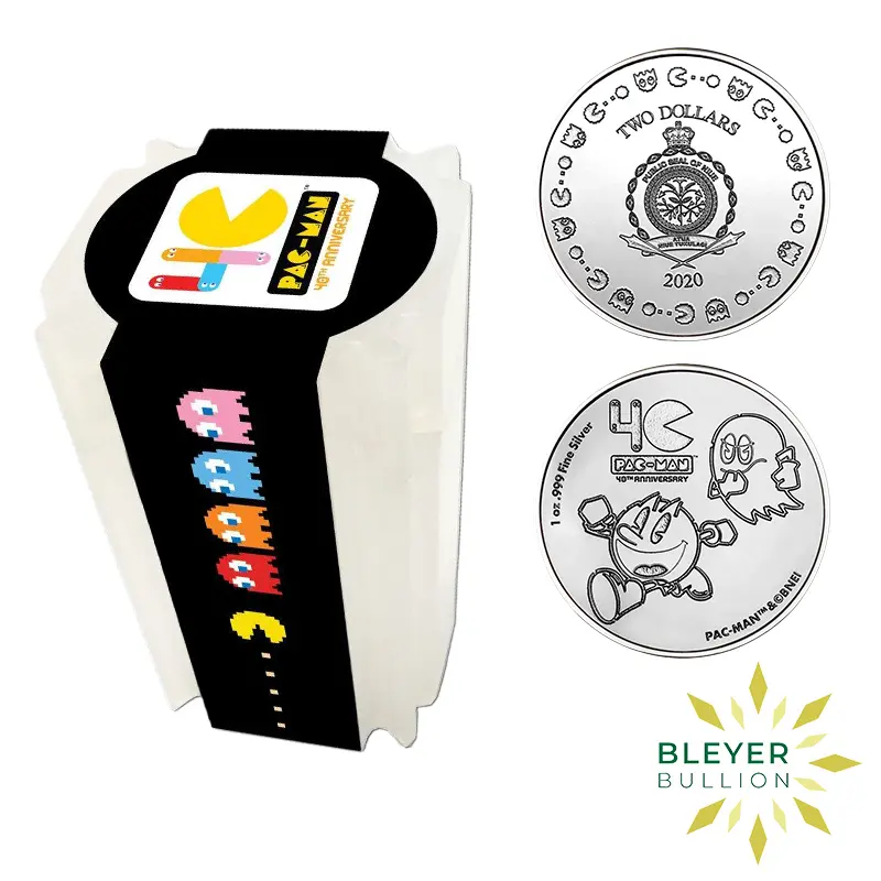 1oz Silver NIUE Pac-Man Coin, 2020