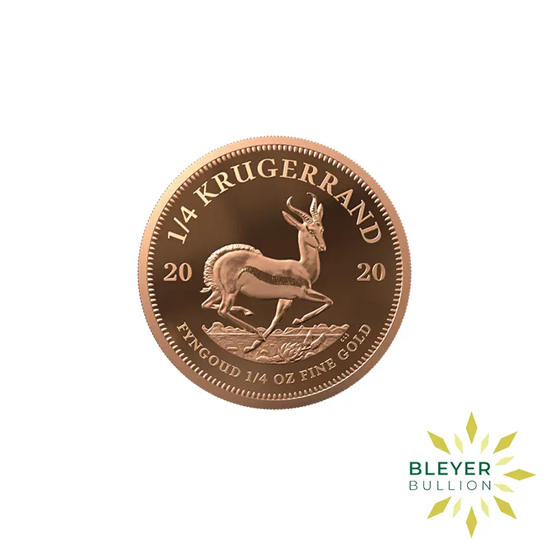 1/4oz Gold South African Krugerrand Coin, Mixed Years (Pre-Owned)