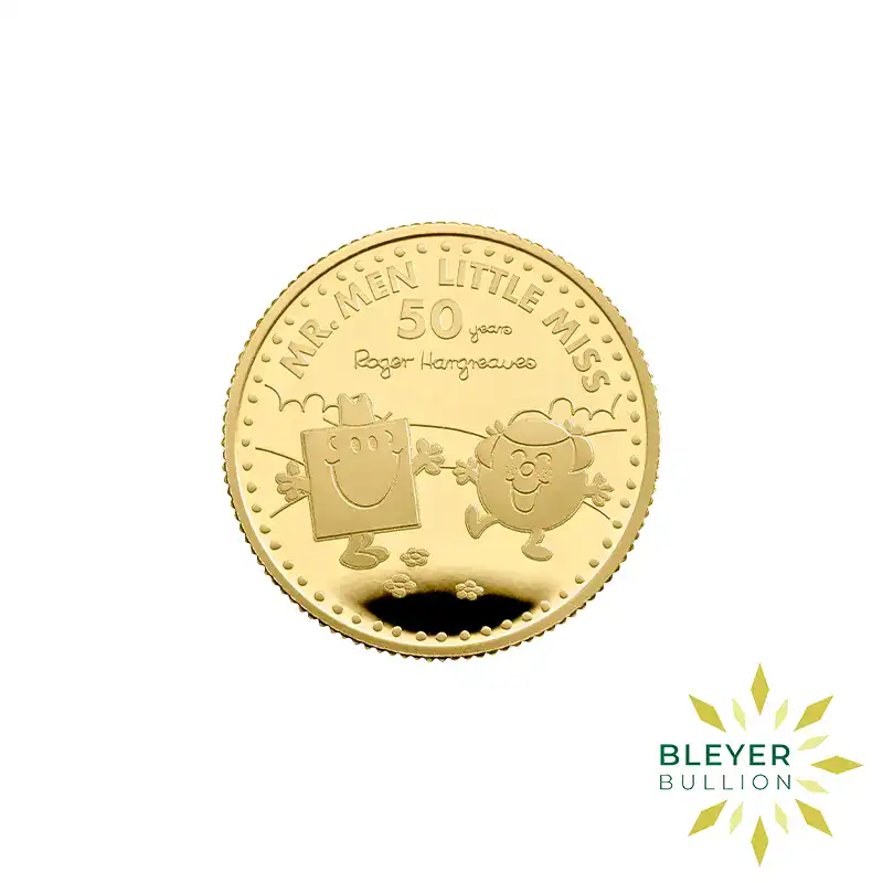 1/4oz Mr. Men Little Miss 50th Anniversary Gold Proof Coin (Pre-owned)
